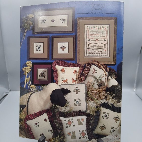 Vintage Cross Stitch Patterns, Gretchen and Whittenburg, 1986 Stoney Creek - Picture 2 of 2